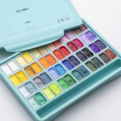 SET GOUACHE HIMI 12gr 48 Colores1