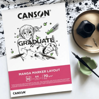 Block Canson Graduate Manga Marker layout