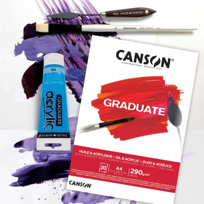 Block Canson Graduate ÓLEO Y ACRÍLICOS