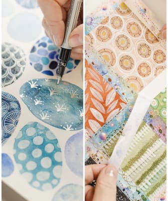 Libro- Textura Con Acuarela Para Artistas, Ana Victoria Calderón