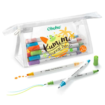 SET MARCADORES OHUHU Kumimi 24 Colores1