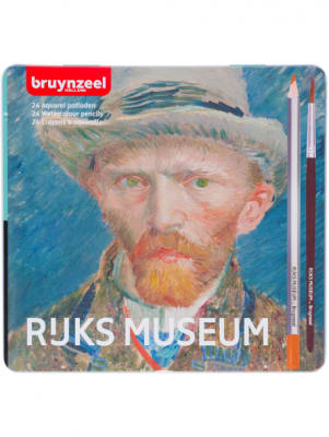 LAPICES BRUYNZEEL -  Especial Bruynzeel Rijks Museum Set 24 Colores Acuarebles Van Gogh1