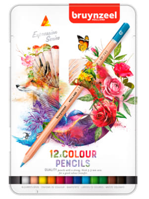Lápices De Colores Bruynzeel Expression set 12