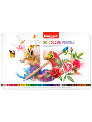 Set Lápices De Colores Bruynzeel Expression 36 colores1