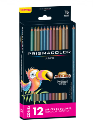 SET PRISMACOLOR JUNIOR - 12 Colores Metálicos1