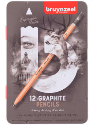 SET BRUYNZEEL Grafito  - 12 Graduaciones1