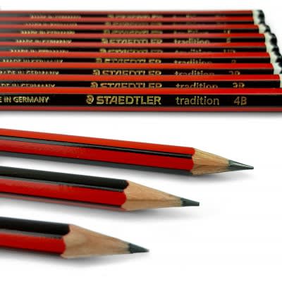 LAPIZ GRAFITO STAEDTLER TRADITION - Variedad de puntas
