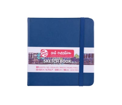 SKETCHBOOK ART CREATION 12x12cm Azúl Marino1