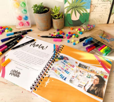 LIBRO LETTERING ARTEL - TALLER DE LETRAS 21X25 CM