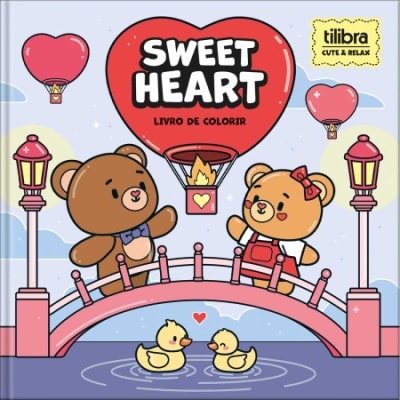 Libro para colorear tilibra Sweet heart