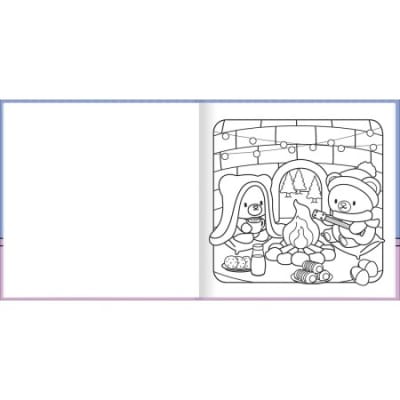 Libro para colorear tilibra Magical winter