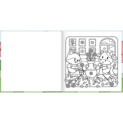 Libro para colorear tilibra Spring days