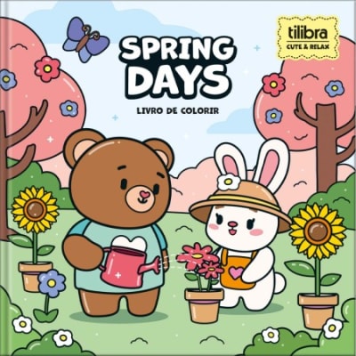 Libro para colorear tilibra Spring days