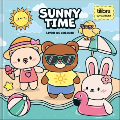 Libro para colorear tilibra Sunny time3
