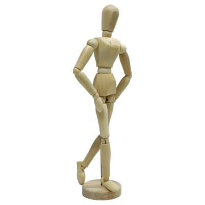 Maniquí Madera Articulado 30 cm