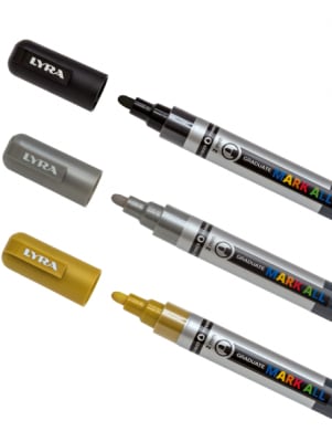 MARCADOR LYRA Mark All 2mm - Variedad de Colores1