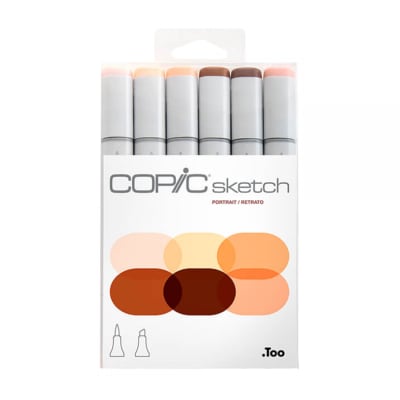 COPIC SKETCH - SET RETRATO2