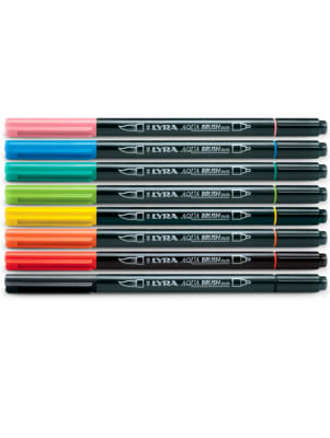 MARCADOR LYRA AQUA BRUSH DUO - Variedad de Colores (Nuevos)1