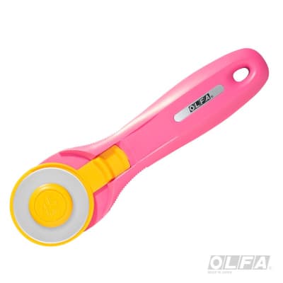 CUCHILLO ROTATIVO PARA TELA OLFA 45MM -  Rosa4