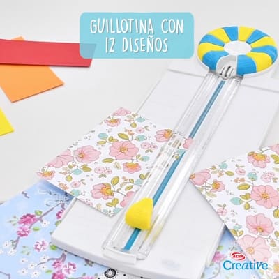 Guillotina Plástica Adix Creative Con diseño de Corte1