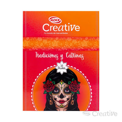 LIBRO ADIX CREATIVE - 50 Diseños Tradiciones y Catrinas3