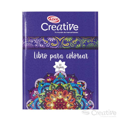 LIBRO ADIX CREATIVE - Libro para colorear 50 ilustraciones3