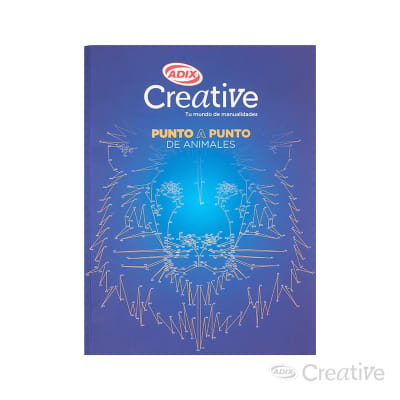 LIBRO ADIX CREATIVE - punto a punto de Animales