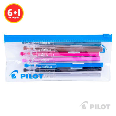 LAPIZ GEL PILOT SET FRIXION STICK MAGENTA DARK COLORS 6+1, 0.7 MM1