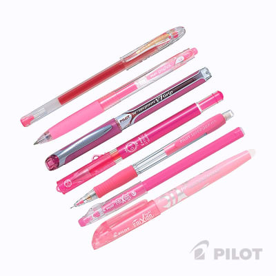 SET ROSADO DE 7 UNIDADES VARIEDAD PILOT3