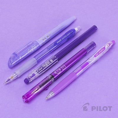 SET VIOLETA 5 UNIDADES VARIEDAD PILOT3