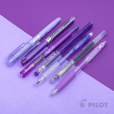 SET VIOLETA DE 7 UNIDADES VARIEDAD PILOT2