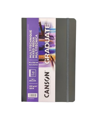LIBRETA CANSON Graduate 14x21.6cm Mix Media