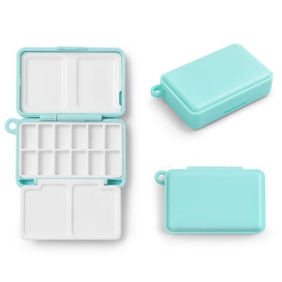 mini paleta lila  tipo llavero, disponible en variedad de colores