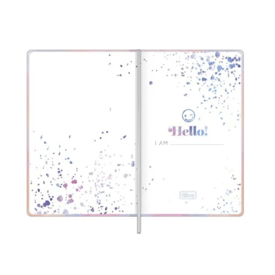 CUADERNO PUNTEADO 80 HOJAS 128 x 208mm PASTEL ROSA