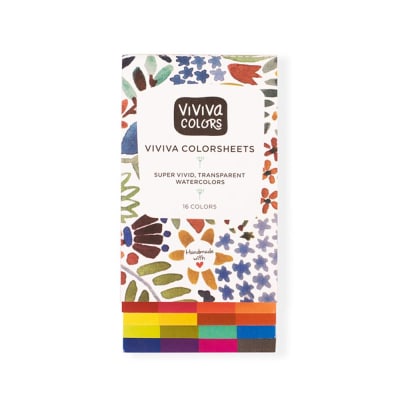 ACUARELAS VIVIVA - SET ORIGINAL 16 COLORES1