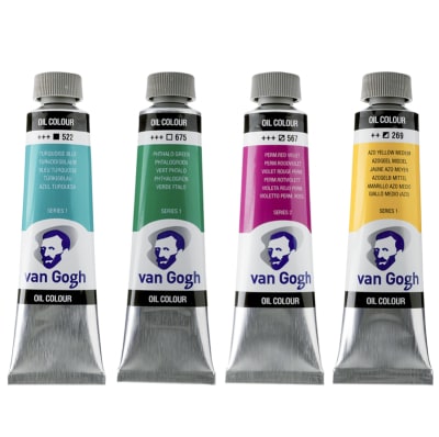 TUBO OLEO VAN GOGH 40 ML - Variedad de Colores