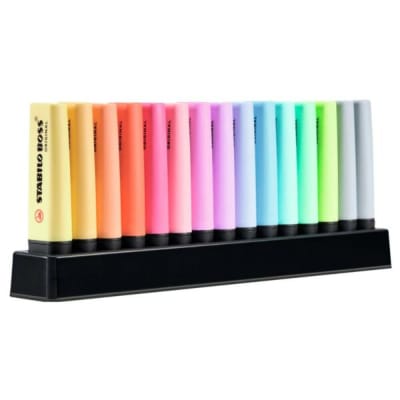 SET15 DESTACADORES STABILO BOSS PASTEL1