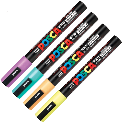 POSCA 3M (JP) - Variedad de Colores