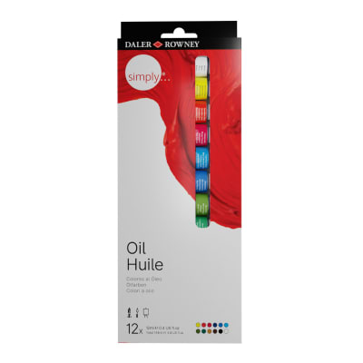 ÓLEOS DALER ROWNEY SIMPLY - SET 12 COLORES X 12ML2