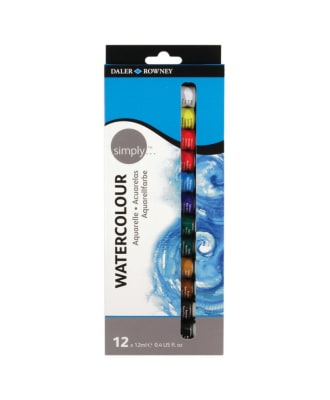 ACUARELAS DALER ROWNEY SIMPLY - SET 12 TUBOS X12ML1