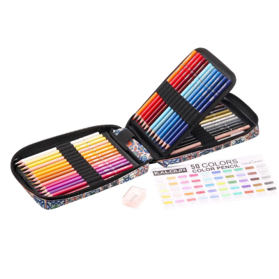 lápices de color Kalour - Estuche 50 colores Soft Core