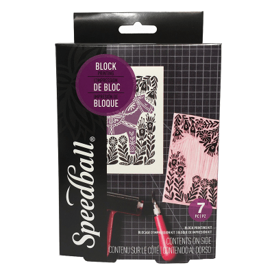 KIT DE IMPRESIÓN SPEEDBALL - SET DE GRABADO EN LINÓLEO DE 7 PIEZAS1