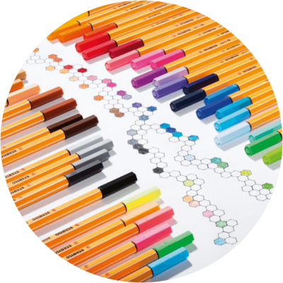 TIRALINEAS STABILO POINT 88 - Variedad de colores1