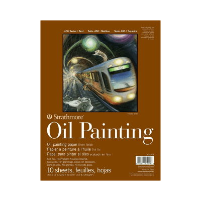BLOCK STRATHMORE ÓLEO Serie 400 - 10h 350gr1