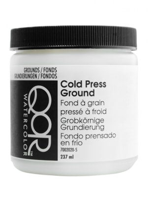 SUPERFICIE PARA (GROUND) ACUARELA QOR - PRENSADO EN FRIO 237 ML2