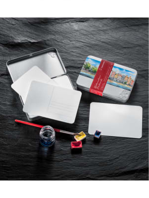 TARJETAS POSTALES DE ACUARELA HAHNEMUHLE 230 GRS -10,5x4,8cm 30hjs