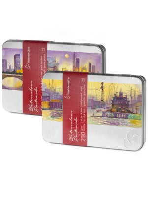 TARJETAS POSTALES DE ACUARELA HAHNEMUHLE 230 GRS -10,5x4,8cm 30hjs