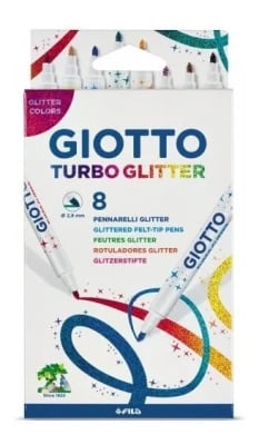 MARCADORES GIOTTO TURBO GLITTER 2.8 MM2