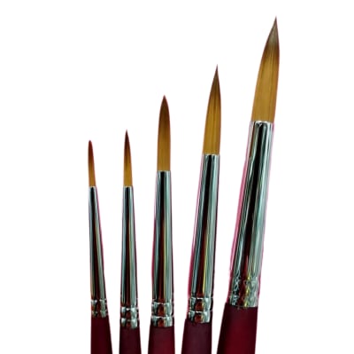 PINCEL TÉCNICA MIXTA PRINCETON VELVETOUCH ROUND -Diferentes Medidas1