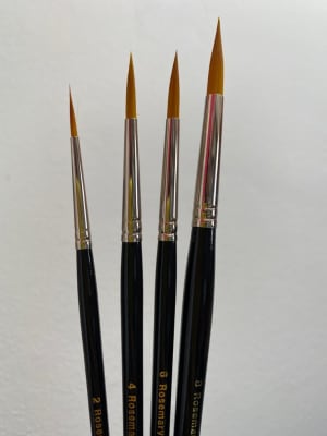 PINCEL ROSEMARY & CO Designer Serie 344 - Variedad de Tamaños2